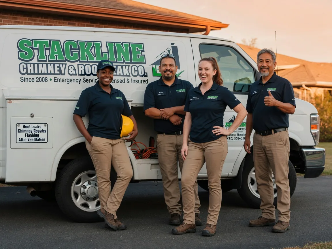Chimney flashing repair company in Finleyville, PA
